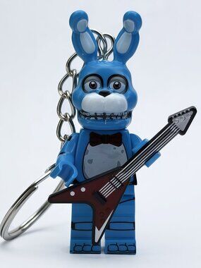 FNAF Bonnie Horror Minifigure Keychain Custom Collectible Figure